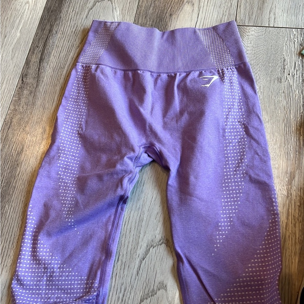 Purple gymshark Leggings